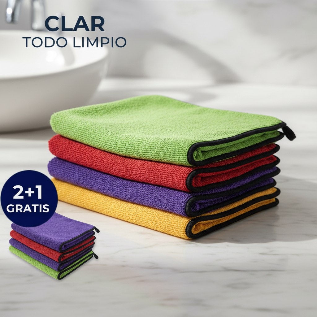 TodoLimpio - Paños de microfibra XXL
