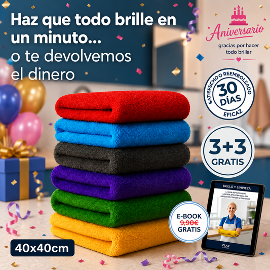 TodoLimpio - Paños de microfibra XXL