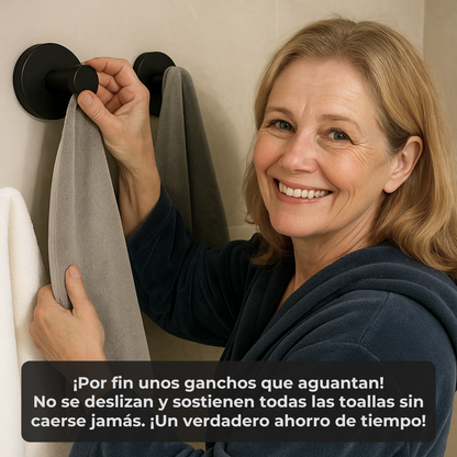 ClarHook – El gancho sin taladro que sujeta tus toallas