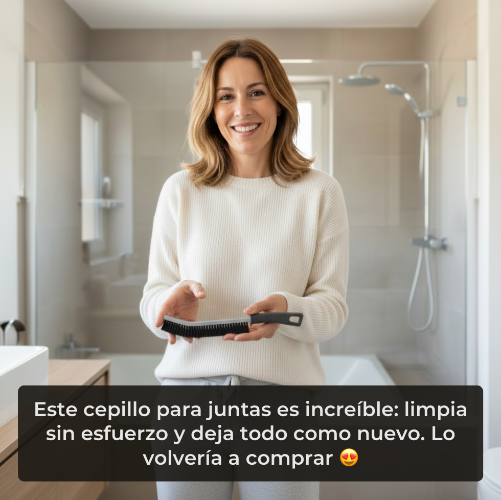 CepilloPro - Cepillo de limpieza para rincones difíciles