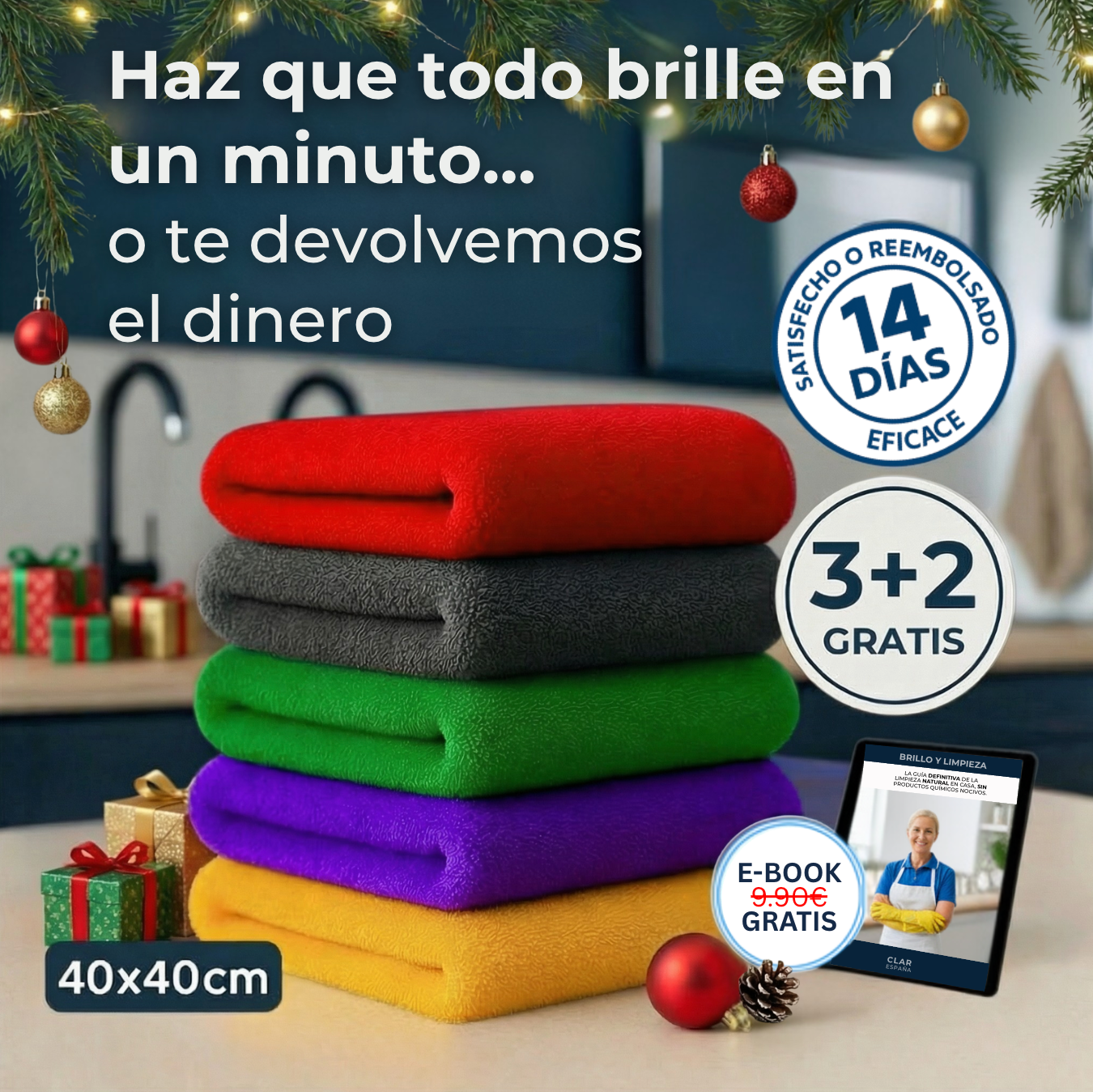 TodoLimpio - Paños de microfibra XXL