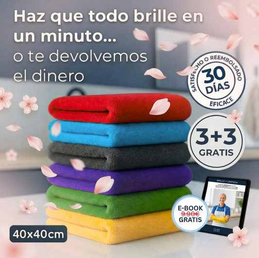 TodoLimpio | Paños de microfibra XXL