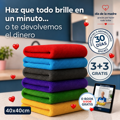TodoLimpio | Paños de microfibra XXL