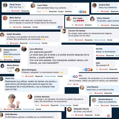 Set de paños de microfibra coloridos