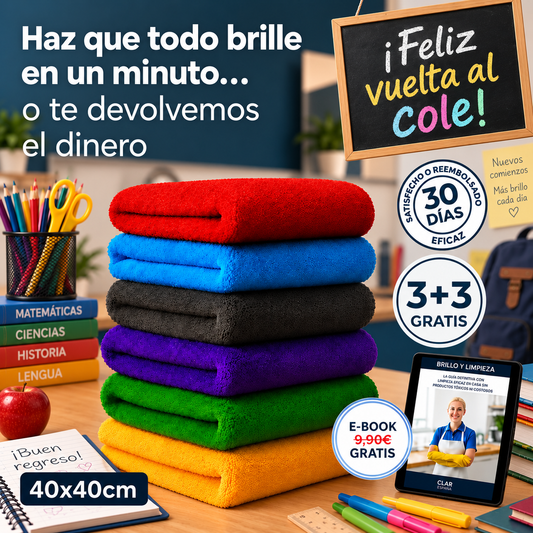 TodoLimpio | Paños de microfibra XXL