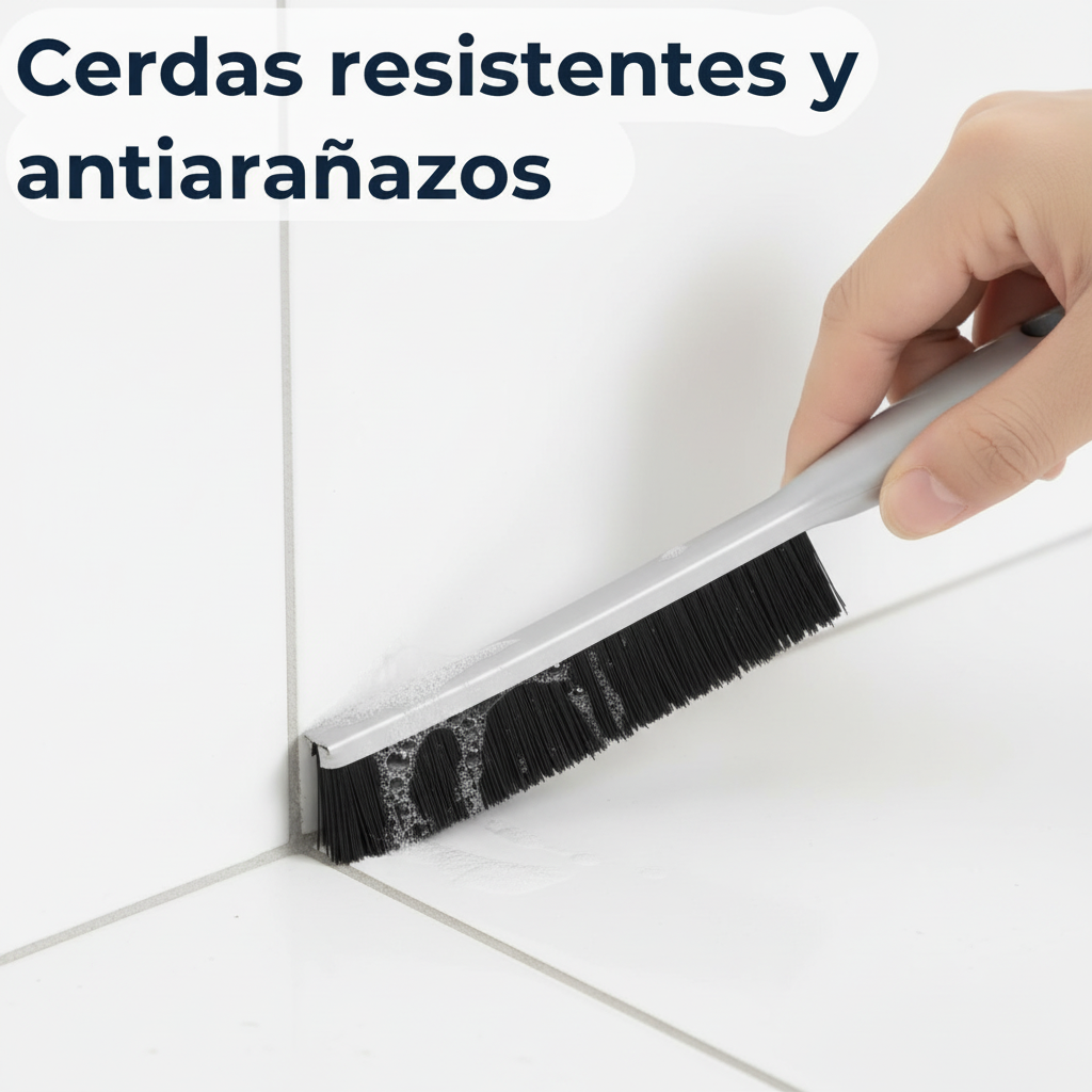CepilloPro - Cepillo de limpieza para rincones difíciles